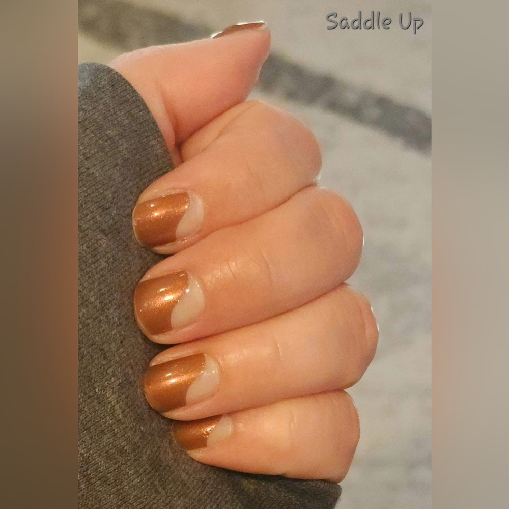 🔥 $3 Add-On. Color Street Accent Nail Strips in Saddle Up